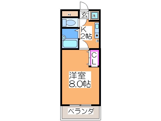 間取り図 アロ－ス我孫子東