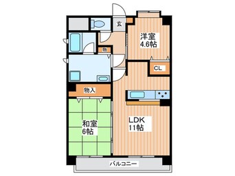 間取図 マンション末広