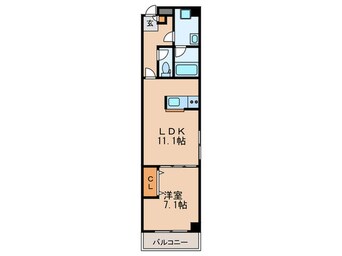 間取図 グランパシフィック生野東