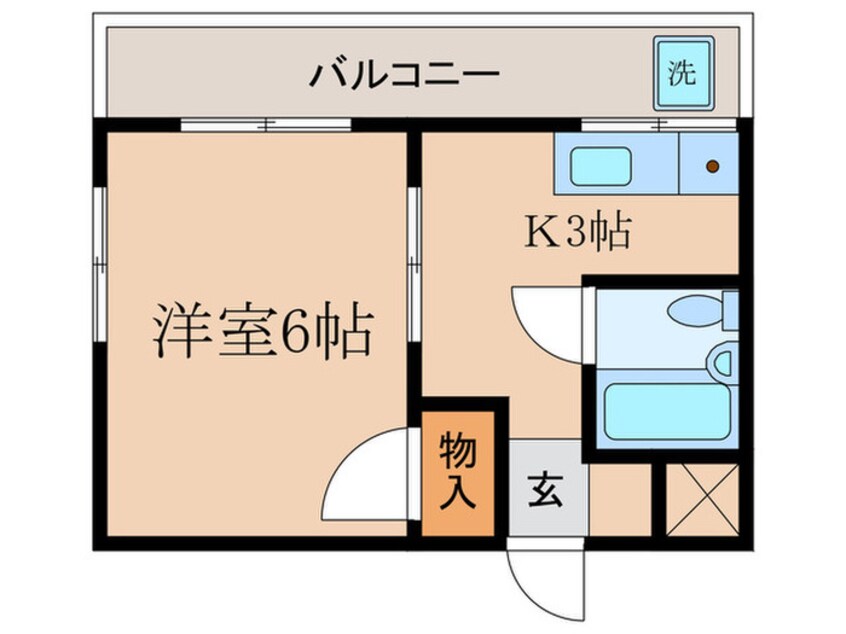 間取図 クレスト山科