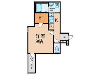 間取図 フジパレス我孫子前Ⅵ番館