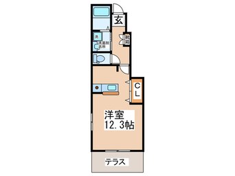 間取図 レオンＫ.ＳⅡ