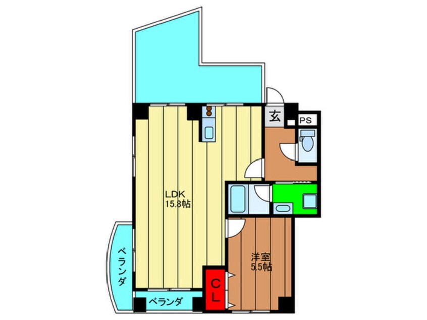 間取図 香里グリ－ンハイツ