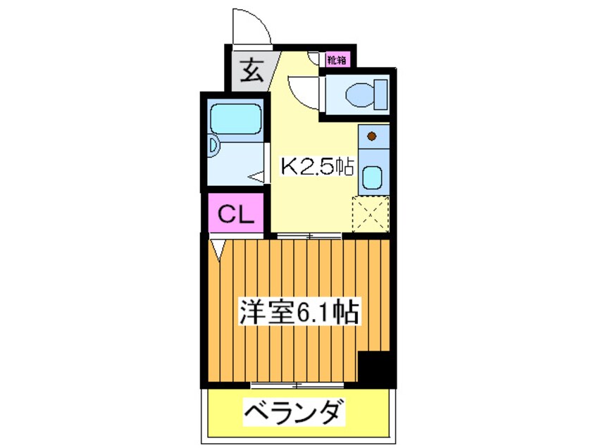 間取図 カ－サフロムファ－スト