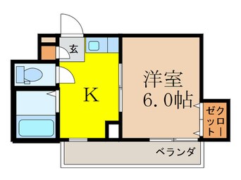 間取図 都部ハイツ