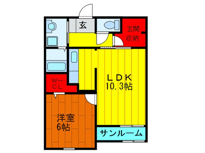 間取り図 ロイヤルハイム