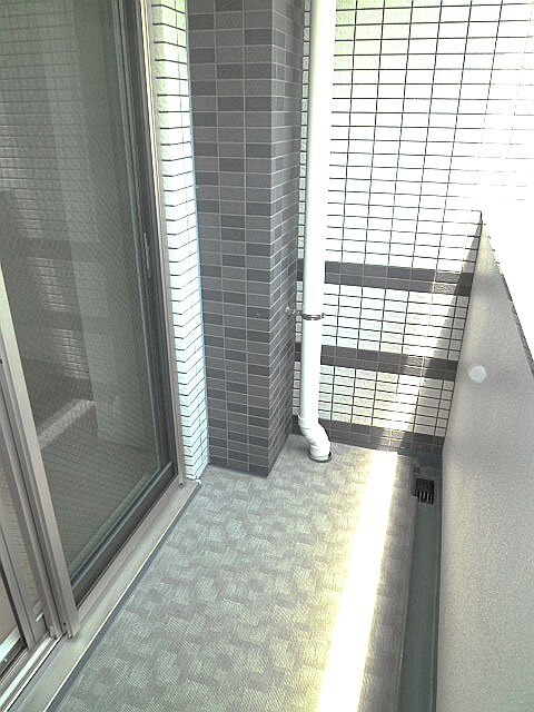 ベランダ・バルコニー アドバンス西梅田グル－ブ(608)