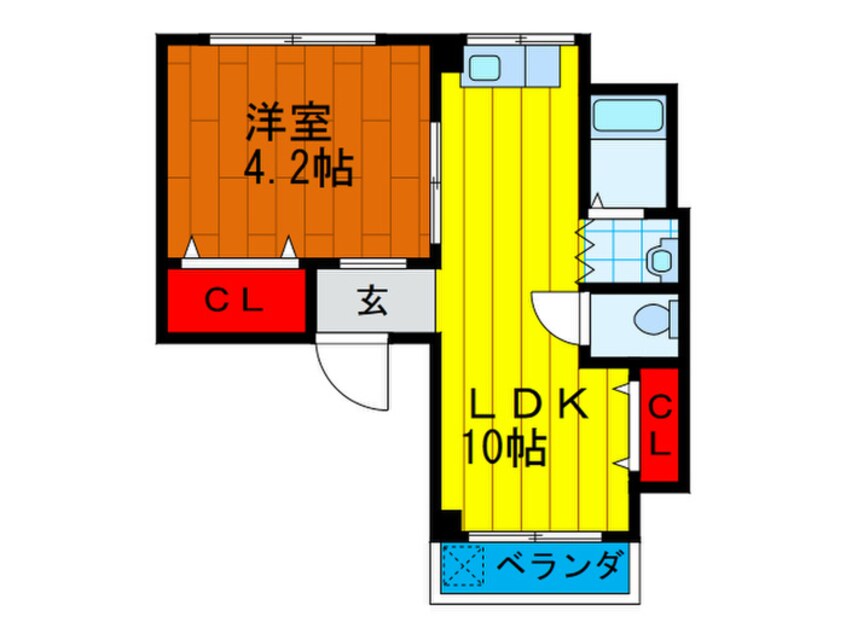 間取図 南本ハイツ