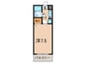 コスミック 1Kの間取り