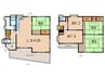 西舞子3丁目貸家 5LDKの間取り