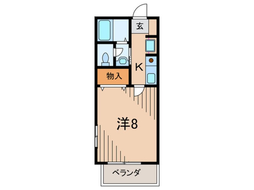 間取図 エスポワール２