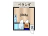 クイ－ンズコ－ト　ＨＩＲＯ 1Rの間取り