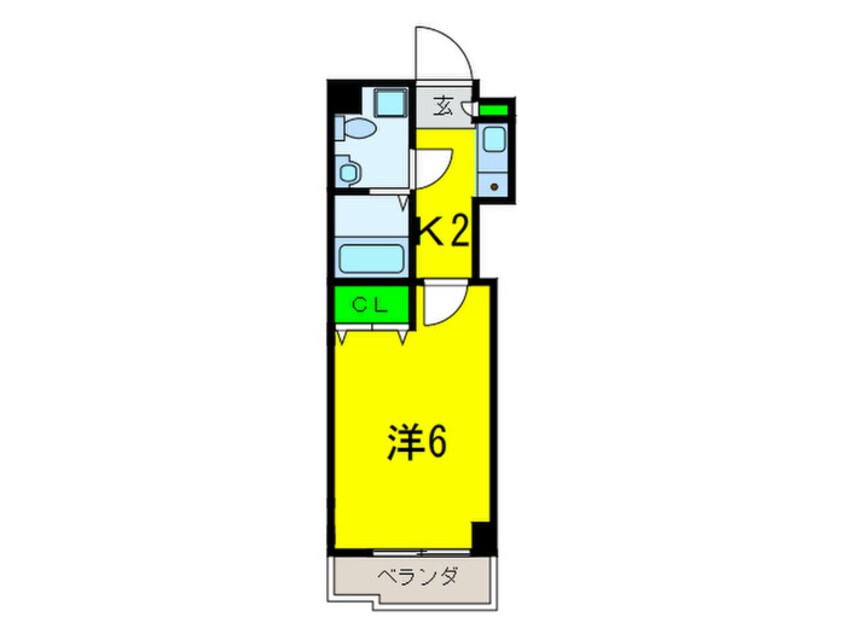 間取図 ティアラコートイースト