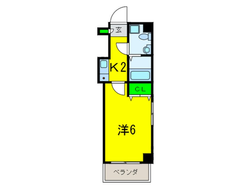 間取図 ティアラコートイースト