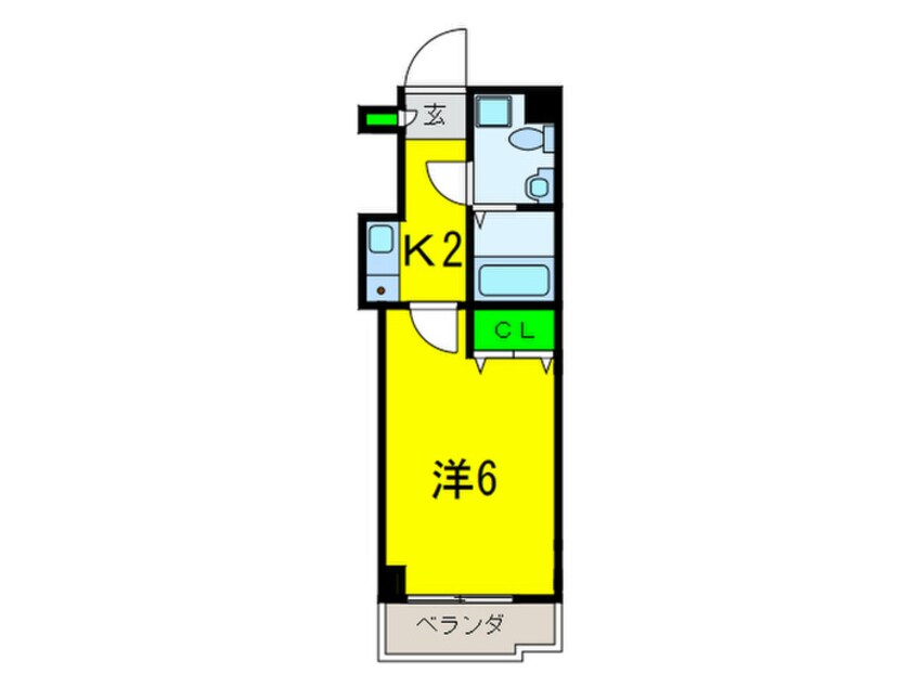 間取図 ティアラコートイースト