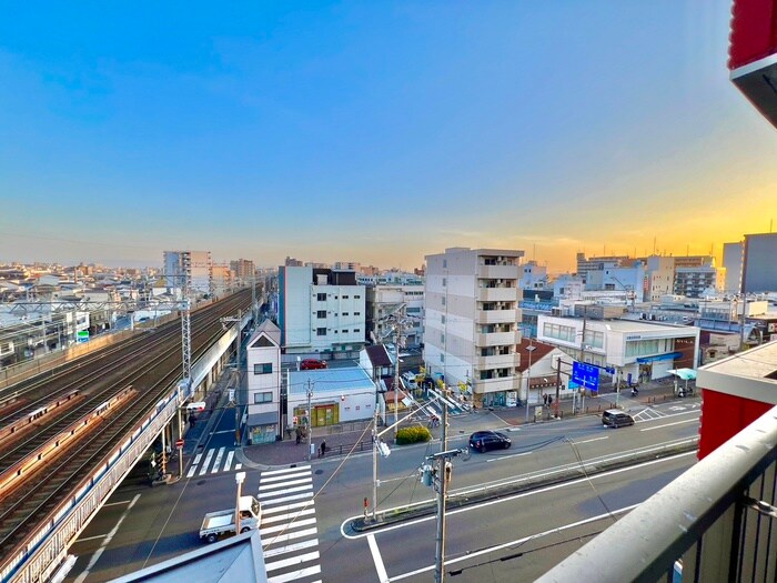 室内からの展望 ティアラコートイースト