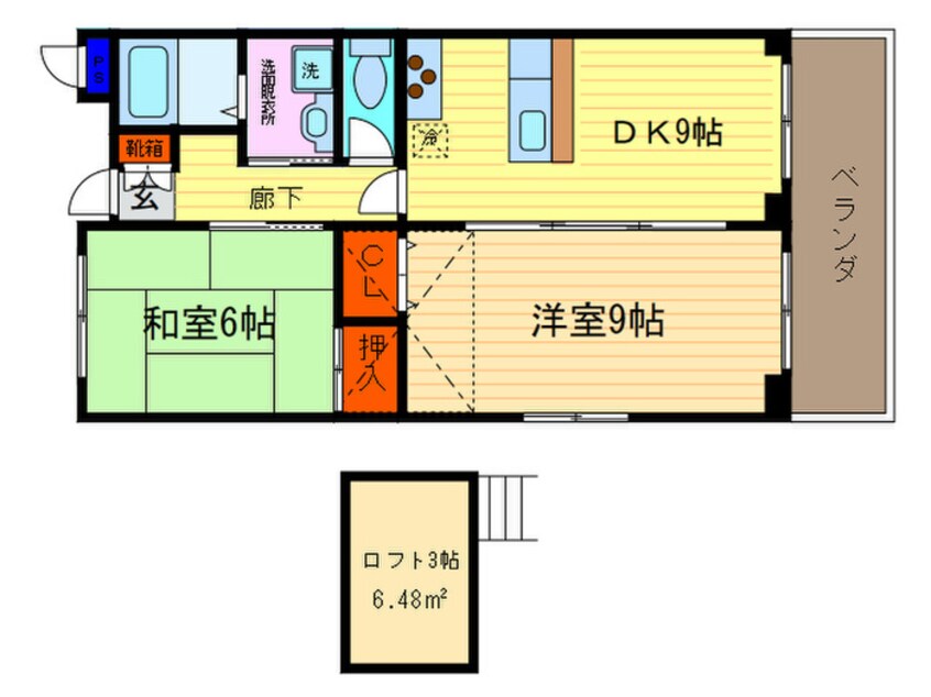 間取図 レグルス京都