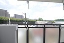 室内からの展望 ドエルアズマ