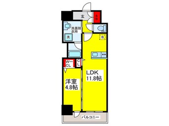 間取図 DAIYA　STORK　阿波座