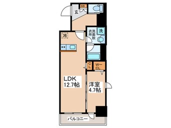 間取図 DAIYA　STORK　阿波座