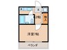 ＭＡＸビルディング 1Kの間取り