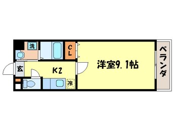 間取図 セレ－ナ北山Ⅰ