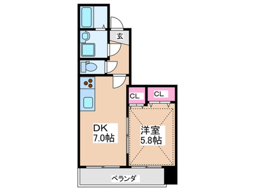 間取図 ＺＥＵＳ月光