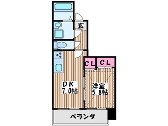 間取図 ＺＥＵＳ月光