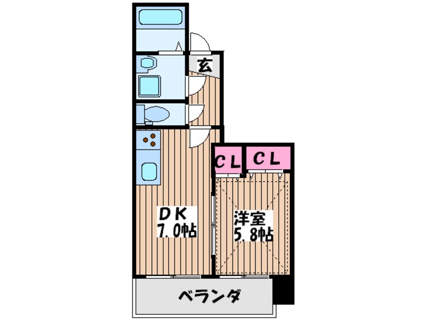 間取図 ＺＥＵＳ月光