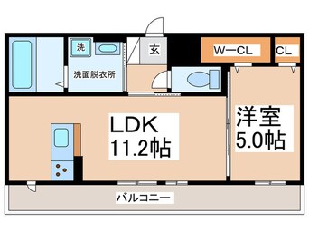 間取図 アソシエ高松東