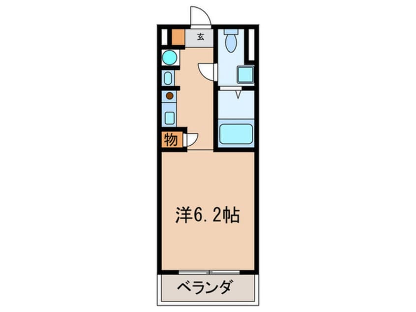 間取図 カ－サ王塚台