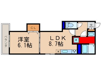 間取図 メゾン　ルノアール