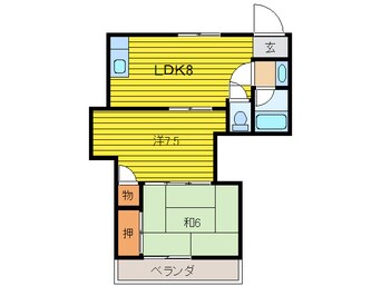 間取図 エール西町