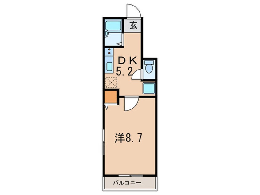 間取図 リブレ神戸ＷＥＳＴ