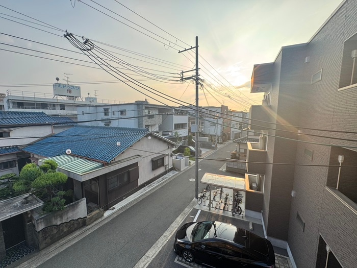 室内からの展望 リトゥ－ル中百舌鳥