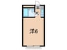 ライフイン芦屋弐番館 1Kの間取り