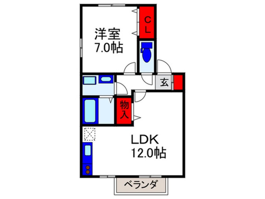 間取図 カメリアコ－トⅡ