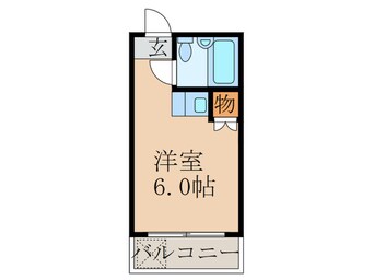 間取図 サンモ－ル青木