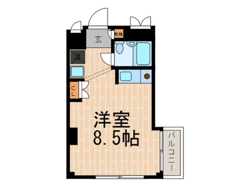 間取図 ヴィエント六甲