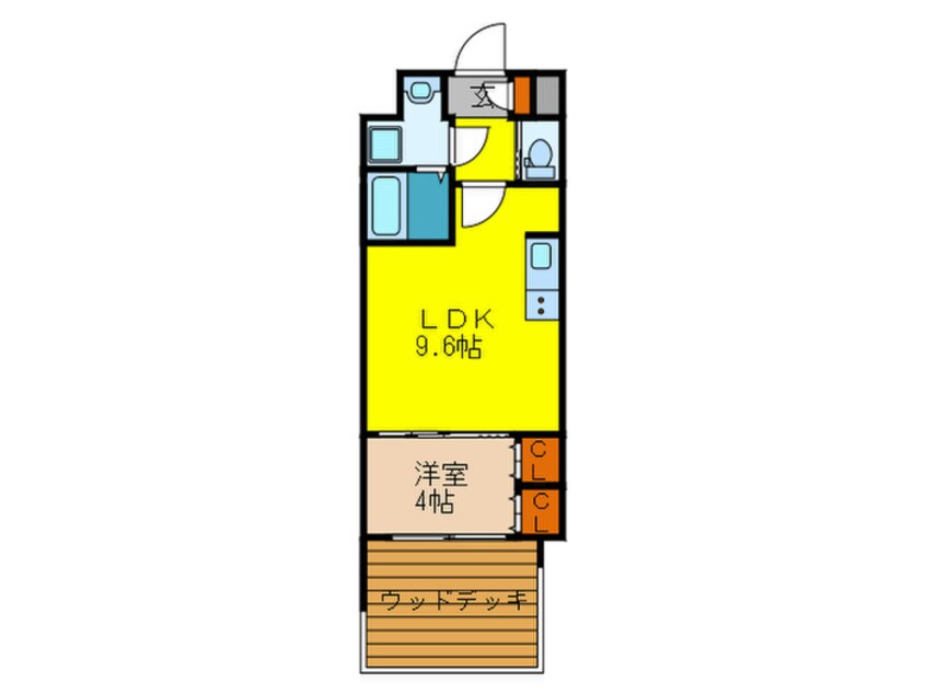 間取図 レジディア千里藤白台