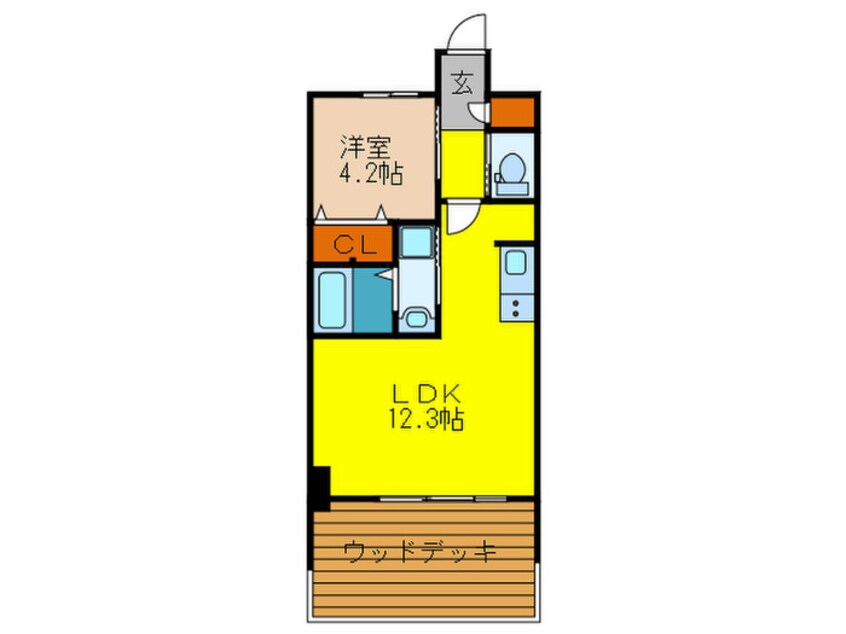 間取図 レジディア千里藤白台