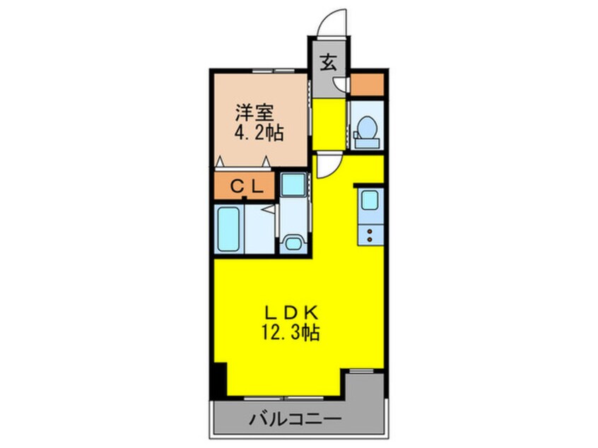 間取図 レジディア千里藤白台