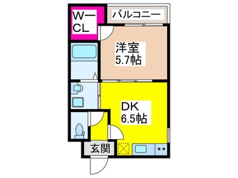 間取図 フジパレス長吉長原