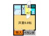 エスパスーＹ 1Kの間取り