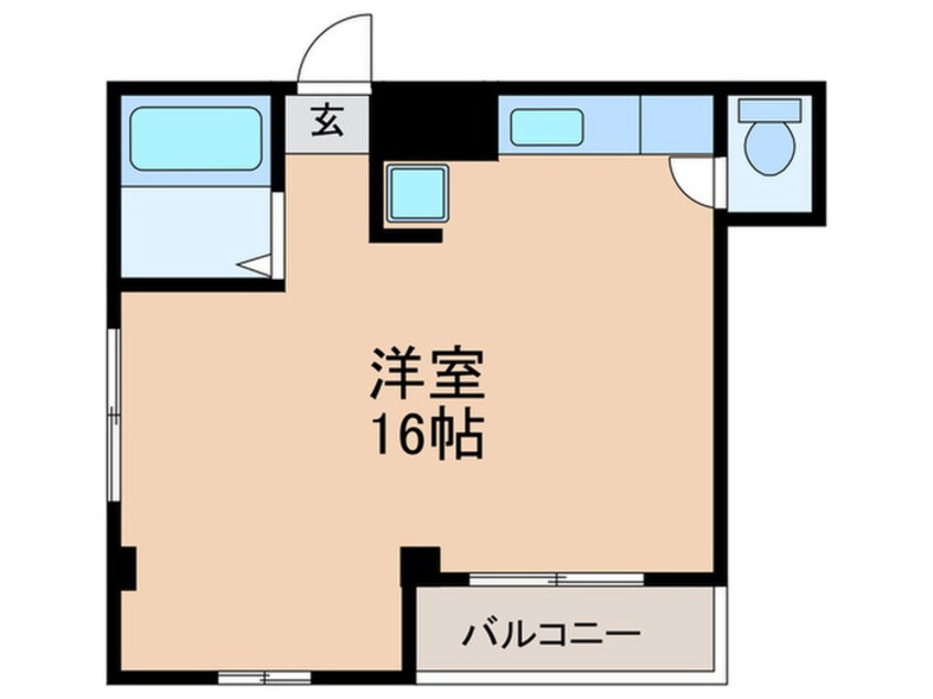 間取図 プティハイム菅原