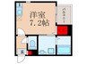 グレイス千里丘 1Rの間取り