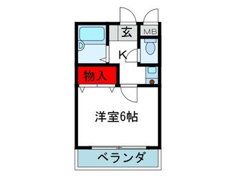 間取図 グリ－ンヒル江坂