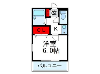 間取図 グリ－ンヒル江坂