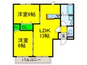 ベストハイム富秋の間取図