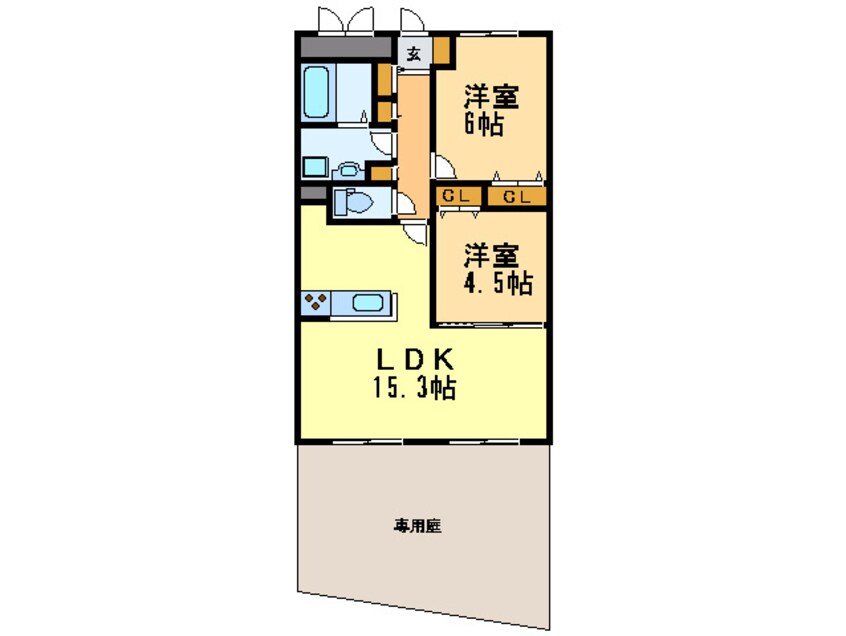 間取図 リブレ御影